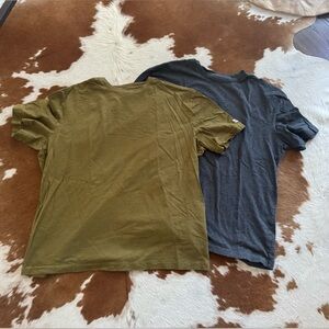 Men's Olive and Charcoal T-Shirt Set